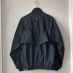 FOOTJOY FJ DryJoys Black Yellow Golf Windbreaker Rain Jacket Men's Medium